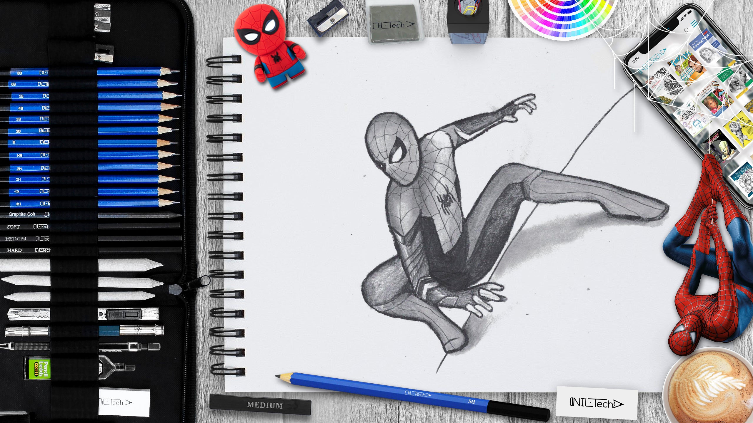 Learn to Draw Marvel Spider-Man - Walter Foster
